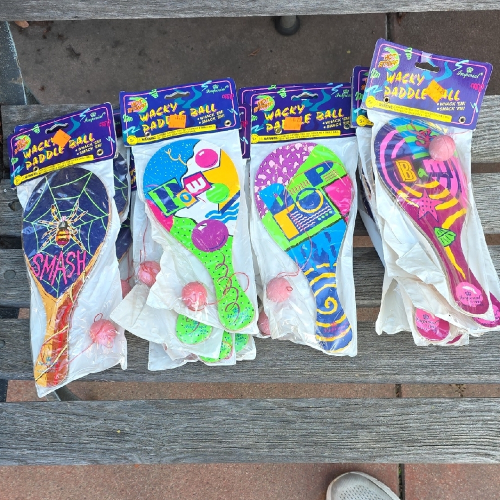 Wacky Paddle Ball Set - Multicolor
